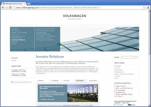 Volkswagen AG - Corporate Site