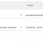 Beispielhafte Abbildung der Matomo Funnel Konfiguration