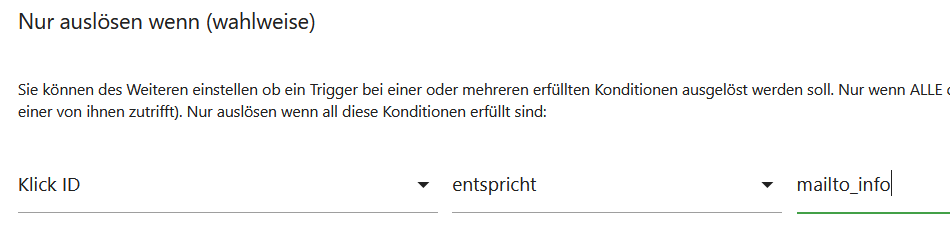 Screenshot Triggerauslöser