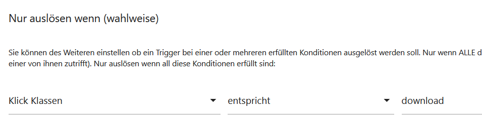 Screenshot Triggerauslöser